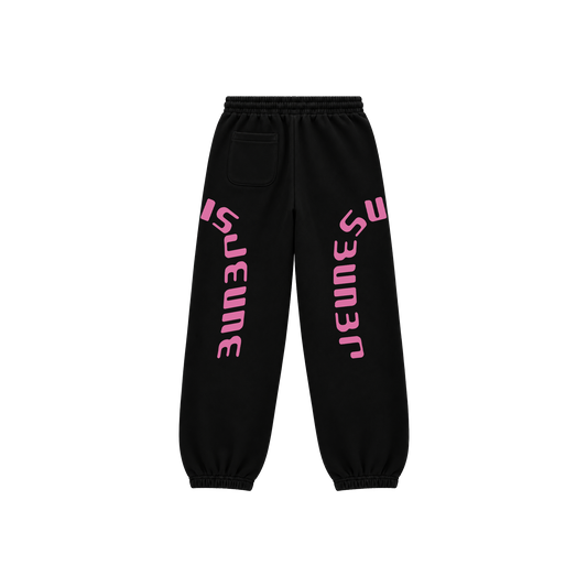 JEUNE SPIRIT TRACKSUIT BLACK & PINK