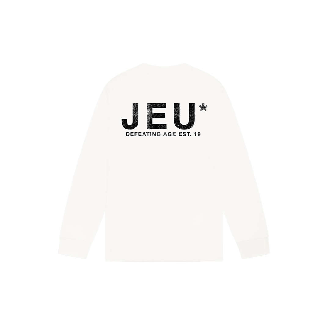JEUNE DISTRESSED LOGO LONG SLEEVE
