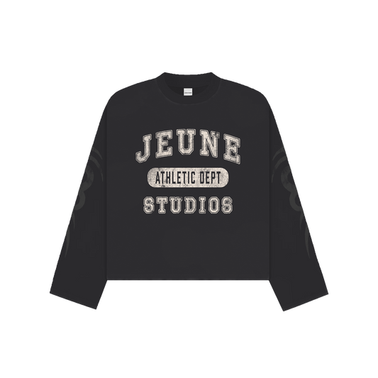 ATHLETIC DEPT LONG SLEEVE WASHED BLACK