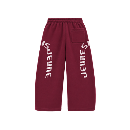 ATHLETIC DEPT OPEN BOTTOM BURGUNDY
