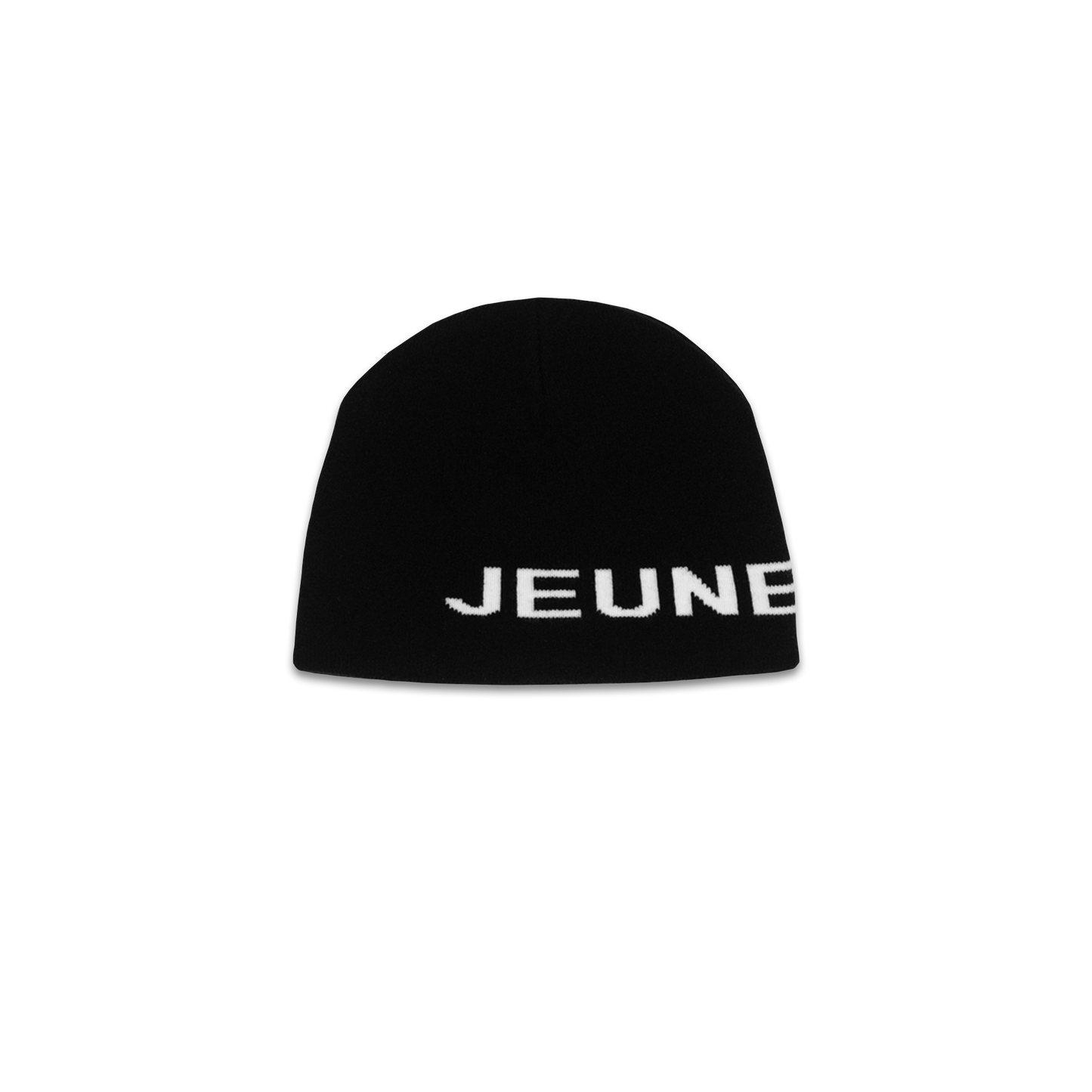 JEUNE LOGO BEANIE BLACK