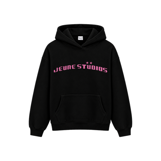JEUNE SPIRIT TRACKSUIT BLACK & PINK