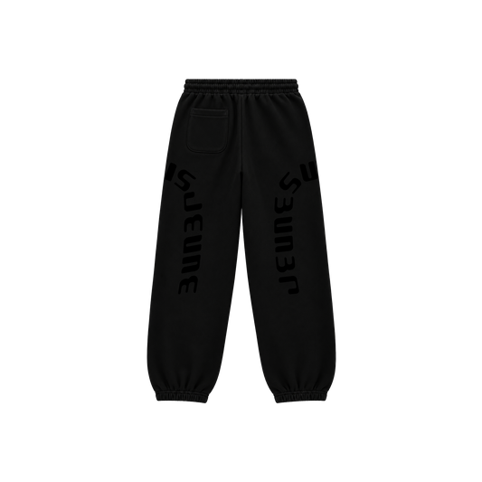 JEUNE SPIRIT TRACKSUIT BLACK & BLACK