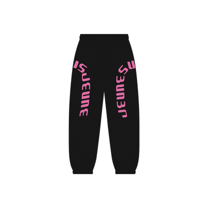 JEUNE SPIRIT TRACKSUIT BLACK & PINK