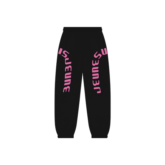 JEUNE SPIRIT TRACKSUIT BLACK & PINK