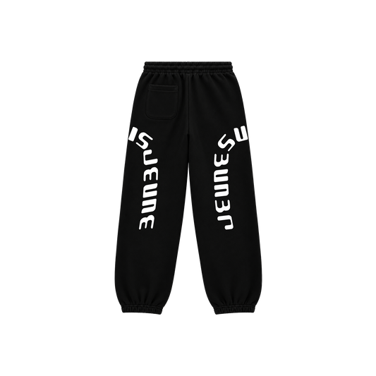 JEUNE SPIRIT TRACKSUIT BLACK & WHITE