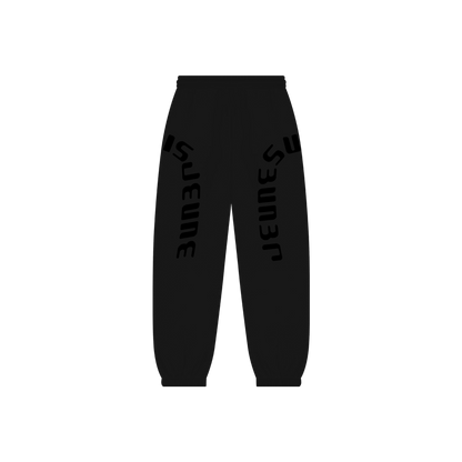 JEUNE SPIRIT TRACKSUIT BLACK & BLACK