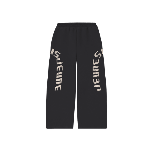 ATHLETIC DEPT OPEN BOTTOM WASHED BLACK