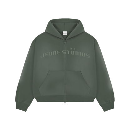 MONOTONE OPENBOTTOM WASHED GREEN