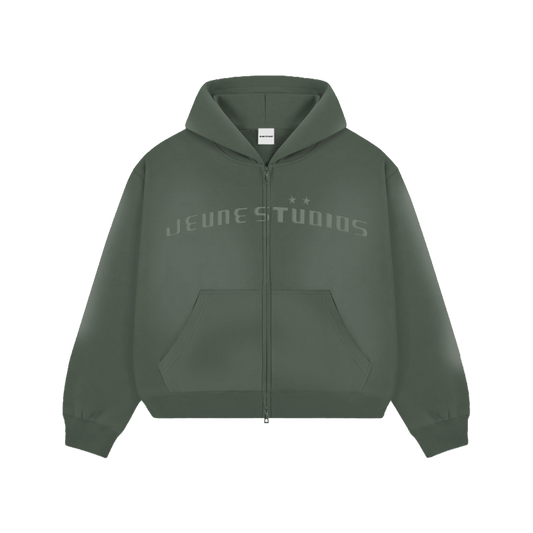 MONOTONE OPENBOTTOM WASHED GREEN