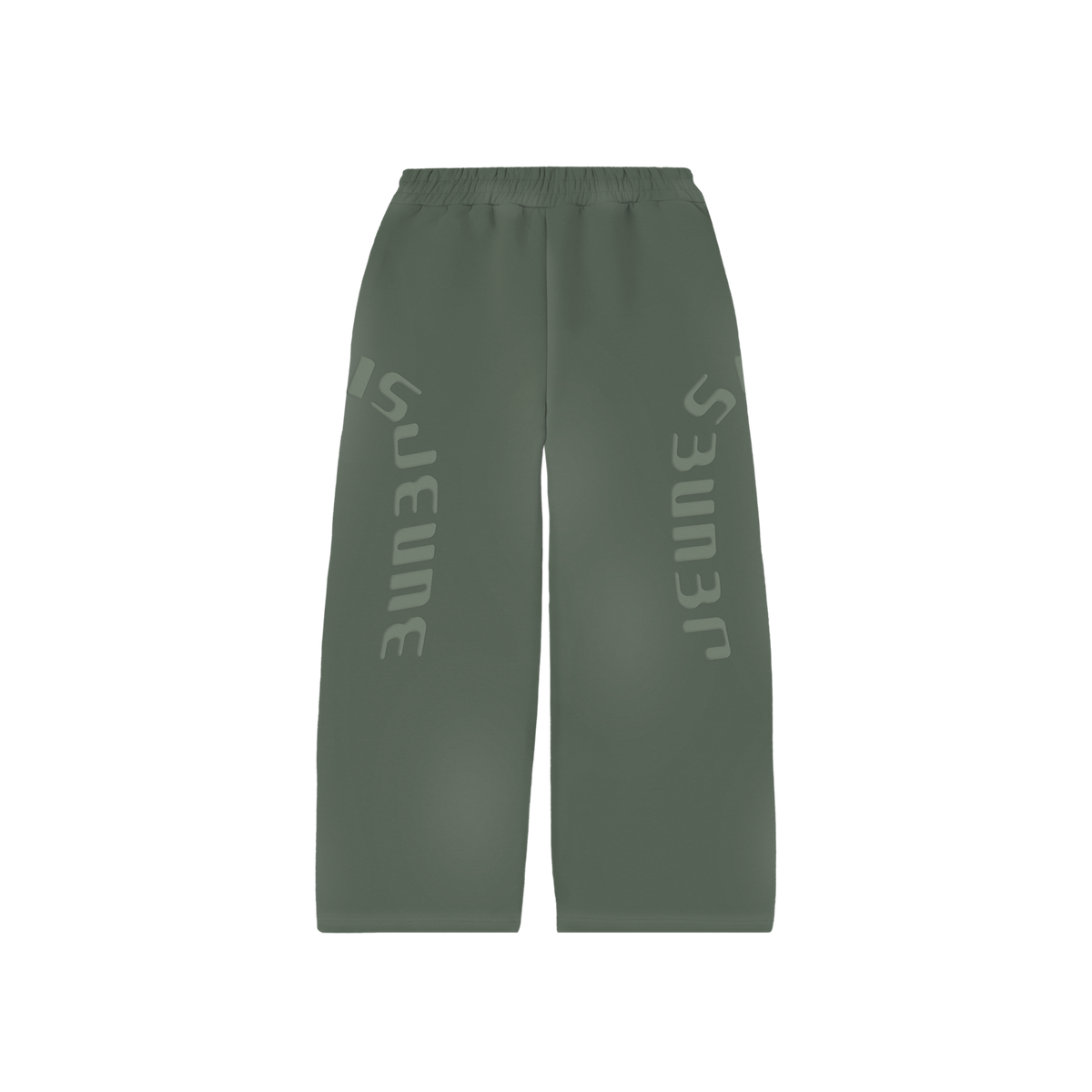 MONOTONE OPENBOTTOM WASHED GREEN