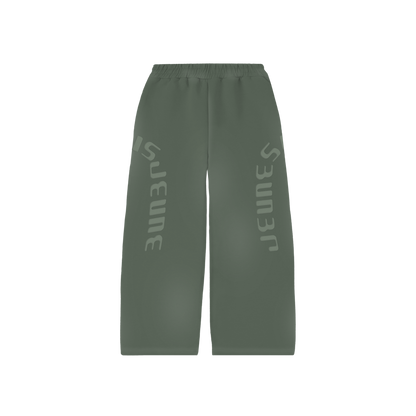 MONOTONE OPENBOTTOM WASHED GREEN
