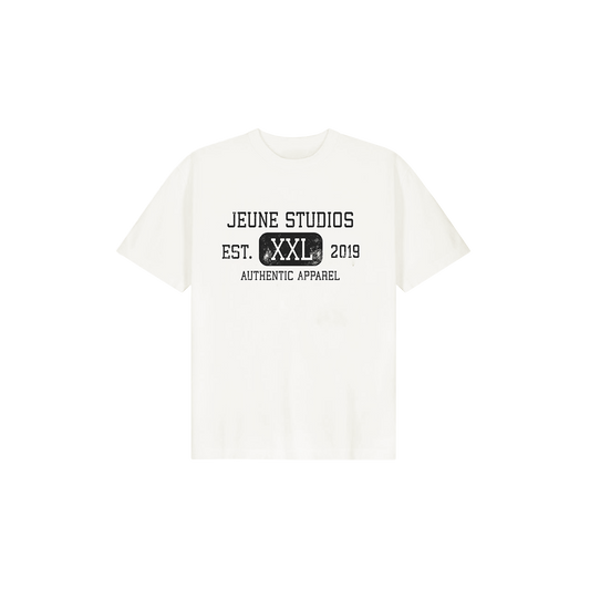 JEUNE ATHLETICS TEE WHITE