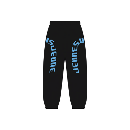 JEUNE SPIRIT TRACKSUIT BLACK & BLUE