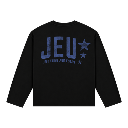 JEU* VINTAGE LONGSLEEVE BLACK & BLUE
