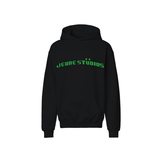 JEUNE SPIRIT TRACKSUIT BLACK & GREEN