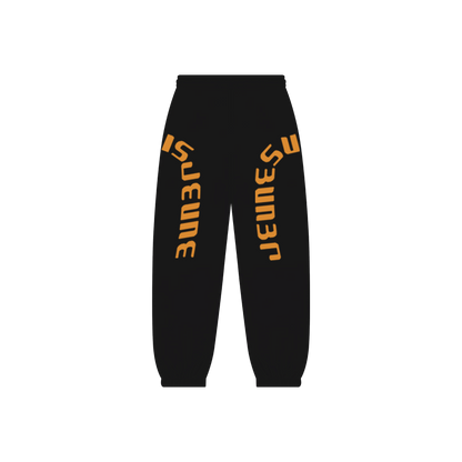 JEUNE SPIRIT TRACKSUIT BLACK & ORANGE