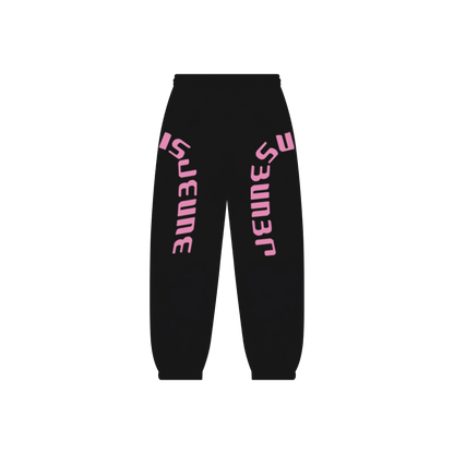 JEUNE SPIRIT TRACKSUIT BLACK & PINK