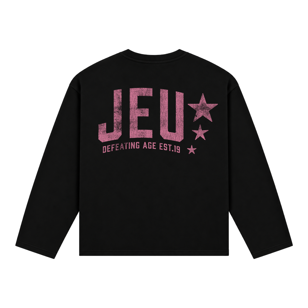 JEU* VINTAGE LONGSLEEVE BLACK & PINK
