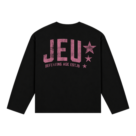 JEU* VINTAGE LONGSLEEVE BLACK & PINK