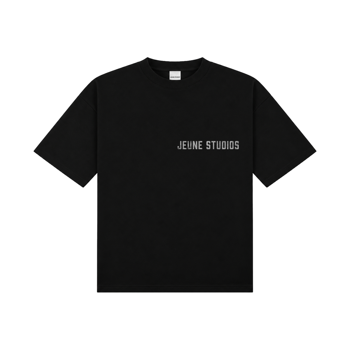 JEU* VINTAGE TEE BLACK & WHITE