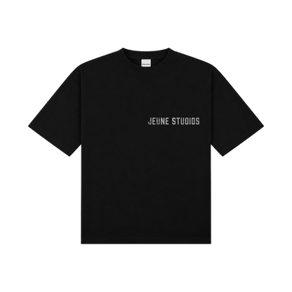 JEU* VINTAGE TEE BLACK & WHITE