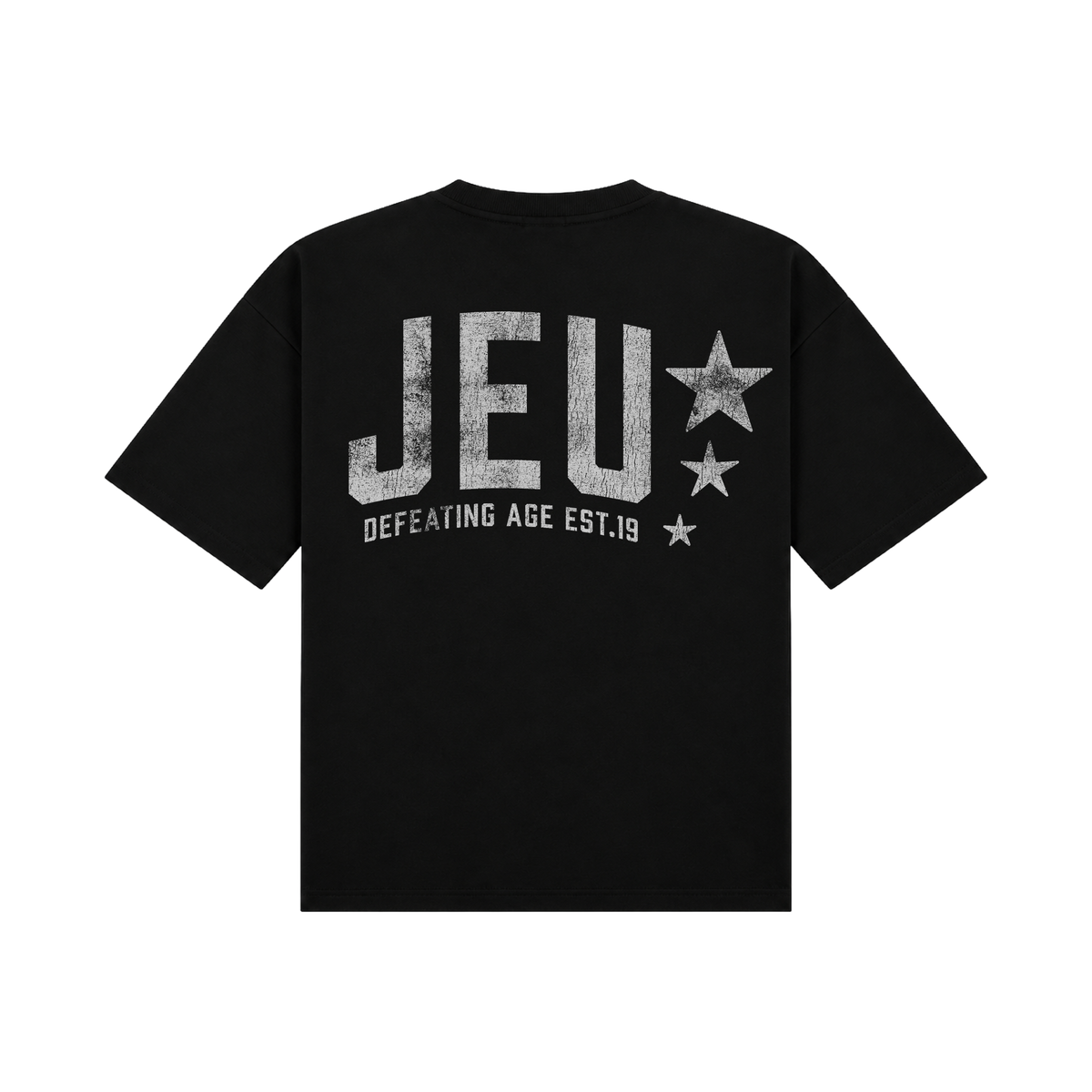 JEU* VINTAGE TEE BLACK & WHITE