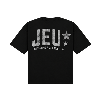 JEU* VINTAGE TEE BLACK & WHITE