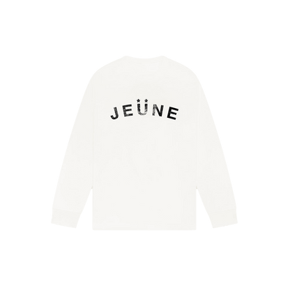 JEUNE DISTRESSED LOGO LONG SLEEVE