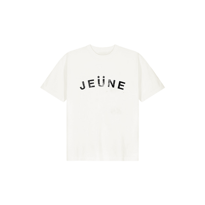 JEUNE DISTRESSED LOGO TEE