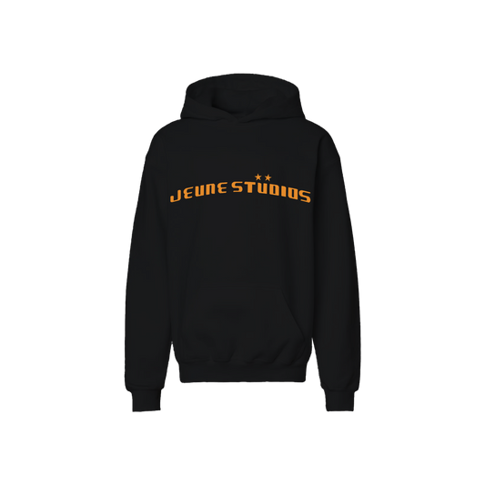 JEUNE SPIRIT TRACKSUIT BLACK & ORANGE